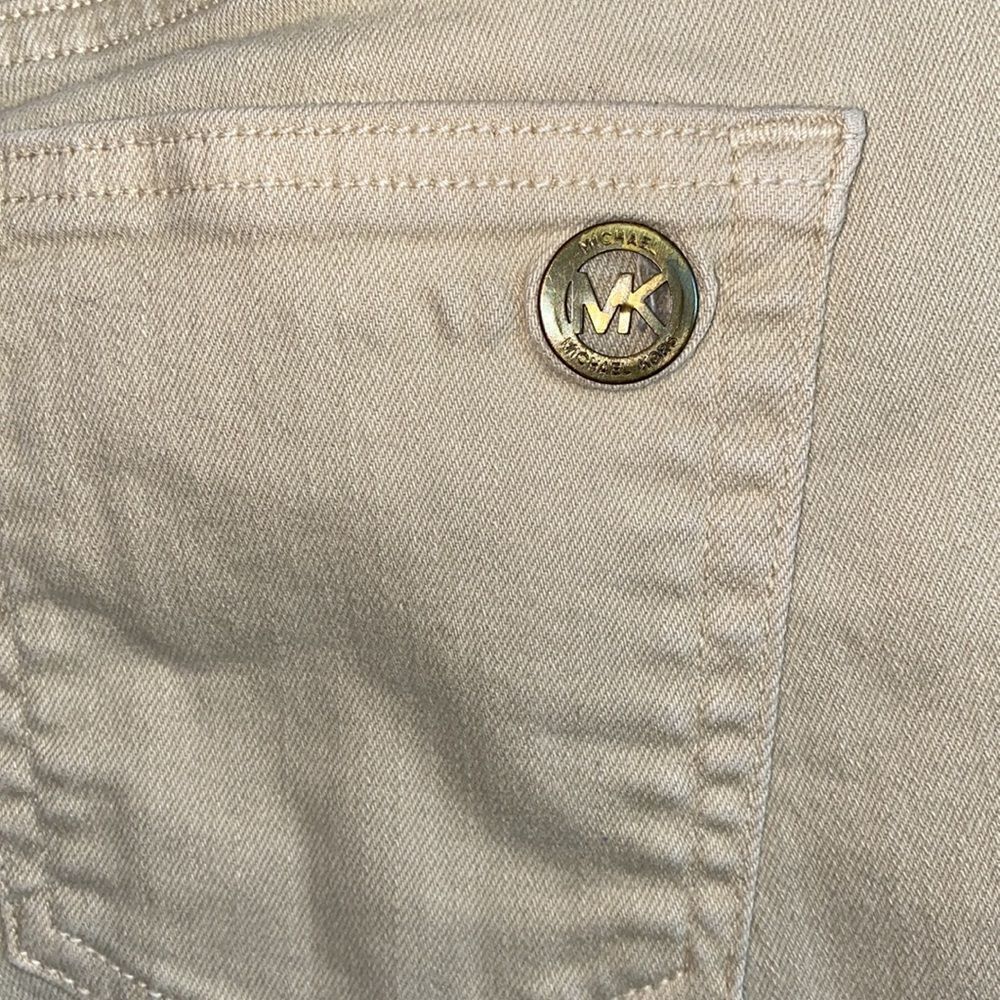 Michael Kors- Tan ankle jeans- Size 8 - Picture 5 of 6